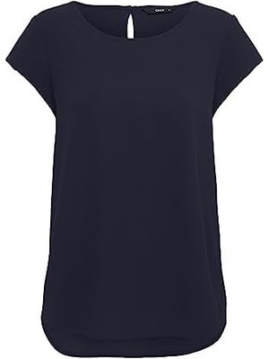 Only Onlnova Life Lux S/s Solid Bayan Bluz