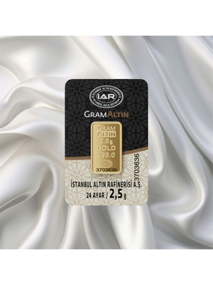 LEVA GOLD 2.5 gr 24 Ayar Iar Gram Altın