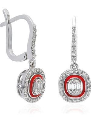 Noche Diamond 0,40 Karat Baget Pırlanta Küpe