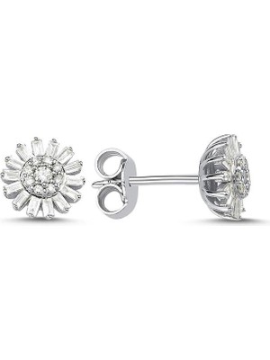 Noche Diamond 0,36 Karat Baget Pırlanta Küpe