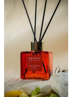 The Groove Rose Misk 100 ml Kare Oda Kokusu Parfümü Turuncu M