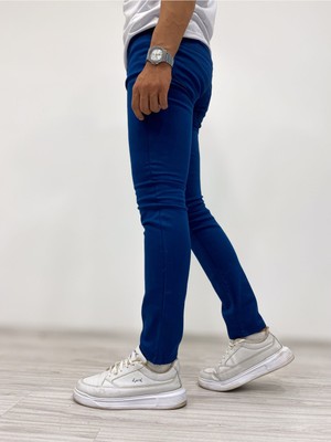 Erkek Slim Fit Likralı Pantolon