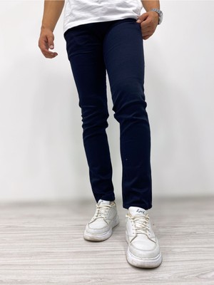 Erkek Slim Fit Likralı Pantolon