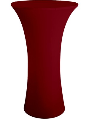 Cosy Tr Osaka Bıstro Masa Örtüsü 60 cm Çap - Bı Stretch - Kırmızı