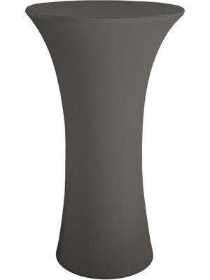 Cosy Tr Osaka Bıstro Masa Örtüsü BI STRETCH - 70 cm Çap - GRİ