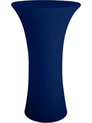 Cosy Tr Osaka Bıstro Masa Örtüsü BI STRETCH - 80 cm Çap  - MARINE MAVİ