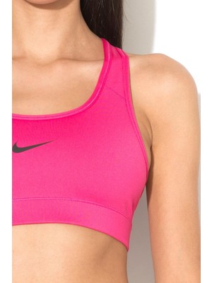 Nike Dri Fit Victory Compression Bra Kadın Bustiyer Sporcu Sütyeni Pembe