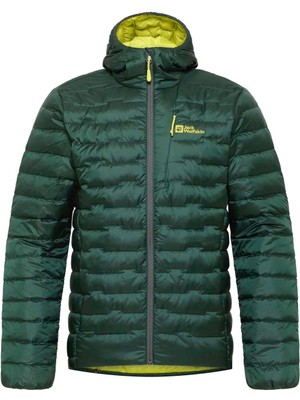 Jack Wolfskin Passamani Down Hoody Erkek Yeşil Outdoor Ceketi