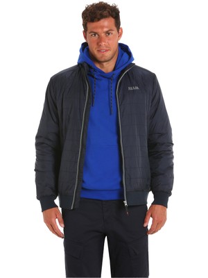 Slam Lacivert Erkek Dik Yaka Regular Fit Ceket A123003S00_ACT Graphene Short Jkt