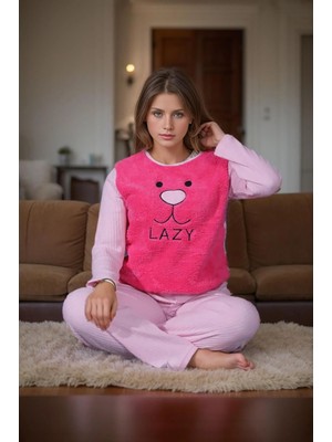 Nesrin Kadın Peluş Pijama Takımı 1310