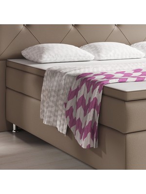 Oxford Suni deri 3 Lü Set (YATAK+BAZA+BAŞLIK)180X200