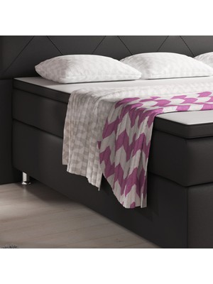 Oxford Suni deri 3 Lü Set (YATAK+BAZA+BAŞLIK)180X200