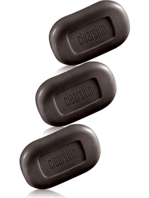 Avon Clearskin Pore Shine Kömür Sabun 75GR. Üçlü Set