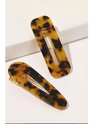 Kaplumbağa Sırtı Pens 2'li Toka