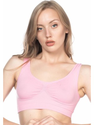 BYR Byrbrf Pembe 4005 Soft Kalın Askı Büstiyer Byrnew