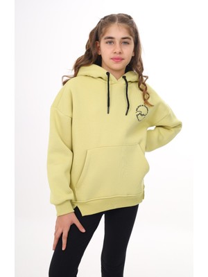 Toontoy Kız Çocuk Baskılı Sweatshirt