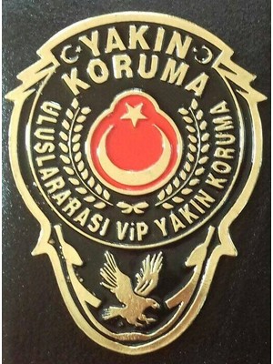 Aldatmaz Yakın Koruma Cüzdan Rozeti