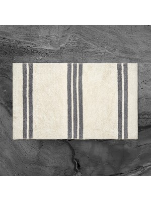 Evidea Soft Lucia Banyo Paspası - Beyaz - 60X100 cm