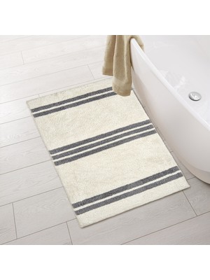 Evidea Soft Lucia Banyo Paspası - Beyaz - 60X100 cm