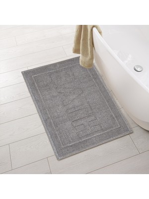 Evidea Soft Bath Banyo Paspası - Antrasit - 50X80 cm