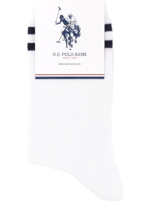 U.S. Polo Assn. Kadın Beyaz Çorap (Soket) 50299022-VR013