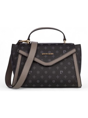 Pierre Cardin Monogram Siyah Kadın El Çantası 05PC24K812-MN