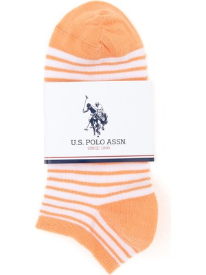 U.S. Polo Assn. Kadın Somon Çorap (Patik) 50298958-VR047