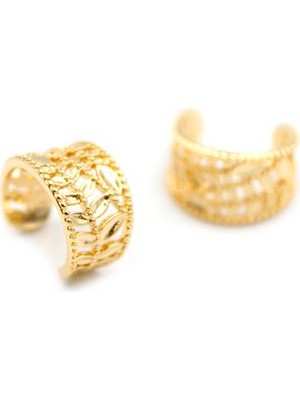 Royaleks 2'li Kıkırdak Küpe - Altın