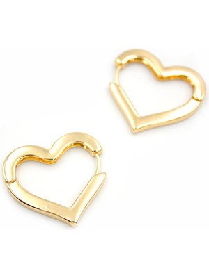 Royaleks Kalp Küpe - Altın