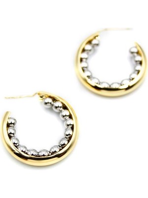 Royaleks Top Küpe - Altın