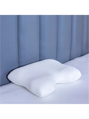 Devix Visco Yastık Memory Foam  Destekli Boyun Yastığı Boyun Düzleşmesi İçin 55X40X12/10