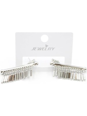 Royaleks Çubuk Sallantılı Küpe - Gümüş