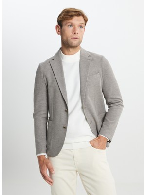 Altınyıldız Classics Slim Fit Açık Kahve Erkek Ceket ACE042510112_CEKET Tact