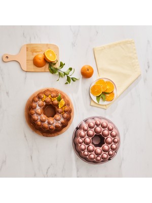 Karaca Celeste Degradeli Döküm Kek Kalıbı Rosegold