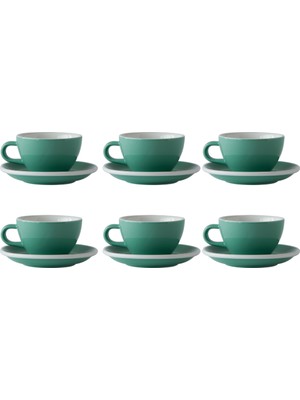 Acme Evolutıon 6'lı Cappuccino Fincanı Seti Yeşil