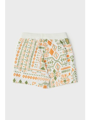 GB Baby Bg Store Erkek Çocuk Desenli Şort Rahat Kesim Yazlık 100% Pamuk