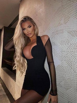 Tül Detay Boyundan Askılı Mini Elbise