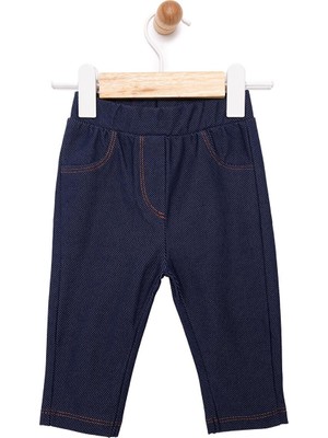 HelloBaby Basic Denim Görünümlü Tayt Kız Bebek