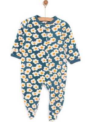 HelloBaby Yenidoğan Polar Patikli Tulum Kız Bebek