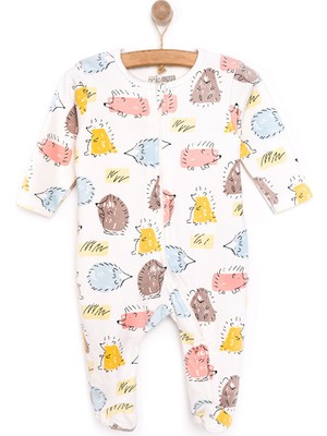 HelloBaby Yenidoğan Unisex Patikli Tulum Unisex