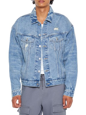 F21 Denim Trucker Ceket