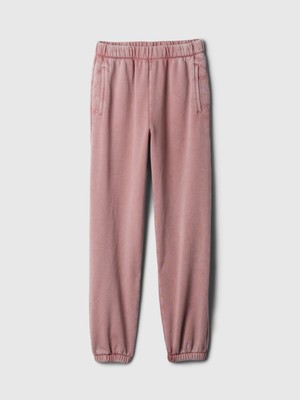 Gap Kadın Pembe High Rise Boyfriend Jogger Eşofman Altı