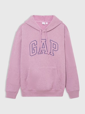 Gap Kadın Pembe  Logo Fleece Sweatshirt