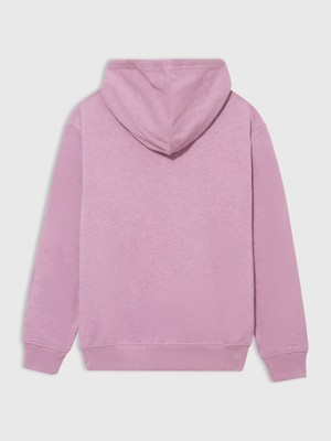 Gap Kadın Pembe  Logo Fleece Sweatshirt