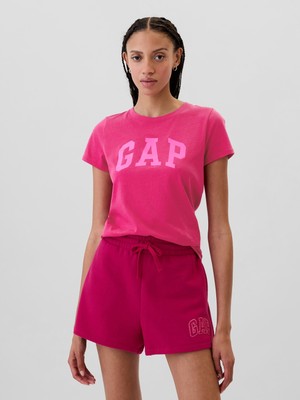 Gap Kadın Pembe  Logo T-Shirt