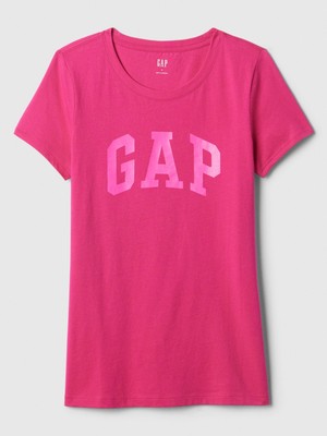 Gap Kadın Pembe  Logo T-Shirt