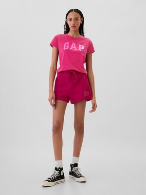 Gap Kadın Pembe  Logo T-Shirt