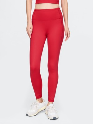 Gap Kadın Kırmızı fit High Rise Power Full Length Legging Tayt