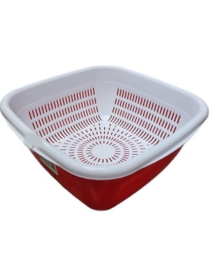 Sprenda Kare Süzgeçli Badya