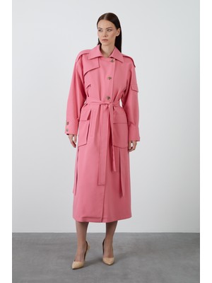 Mani Mani Pembe Trenchcoat